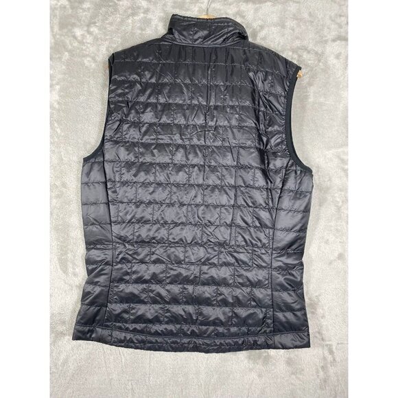 NWT Patagonia Men’s Nano Puff Vest Black Embroidered Quest Nutrition Logo Size M - Picture 15 of 16